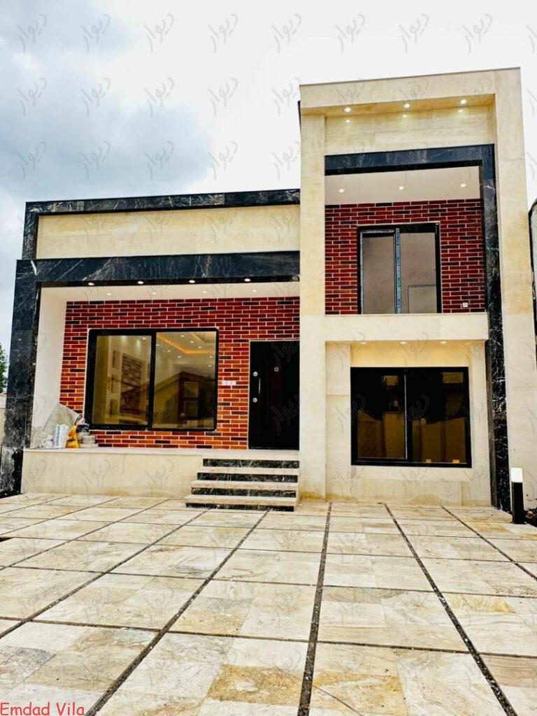 ویلا نیم پیلوت نما سنگ ۲۲۰ متری