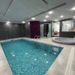 ویلا تریبلکس استخردار نما مدرن در خط دریا