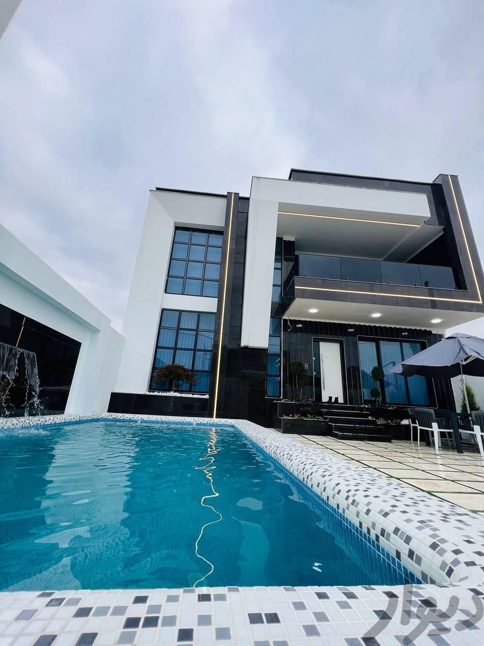 ویلای حرفه ای تریبلکس نما مدرن در شهر سرخرود