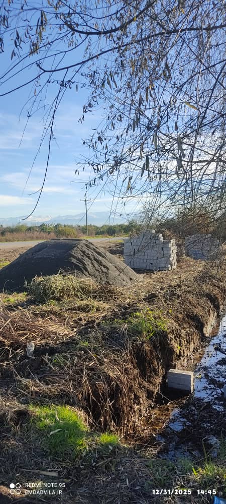 ۲۵۰ متر زمین جاده اصلی /اقساط/ارزشمند/شهرک
